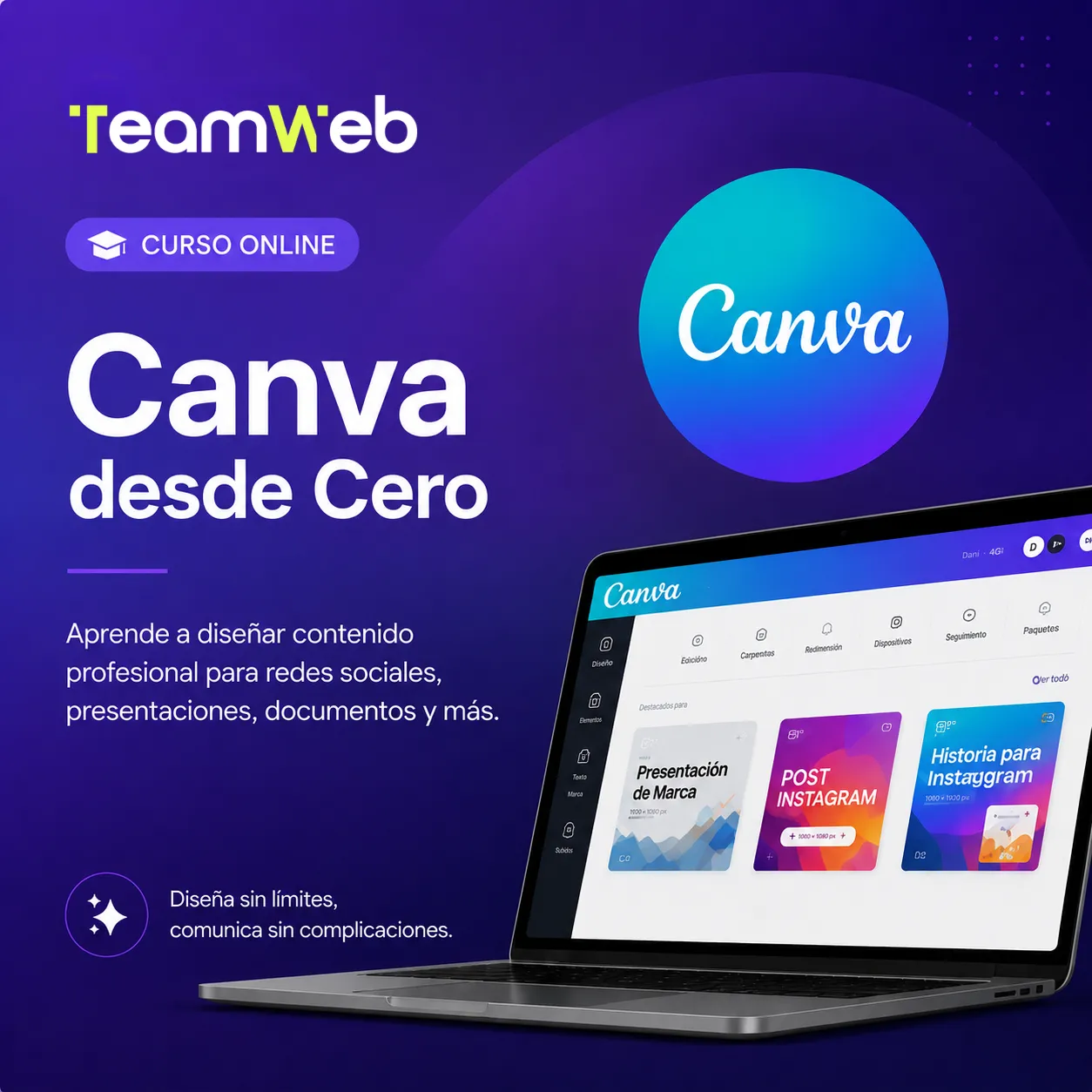 Curso Canva Desde Cero para Redes Sociales | Grupo A