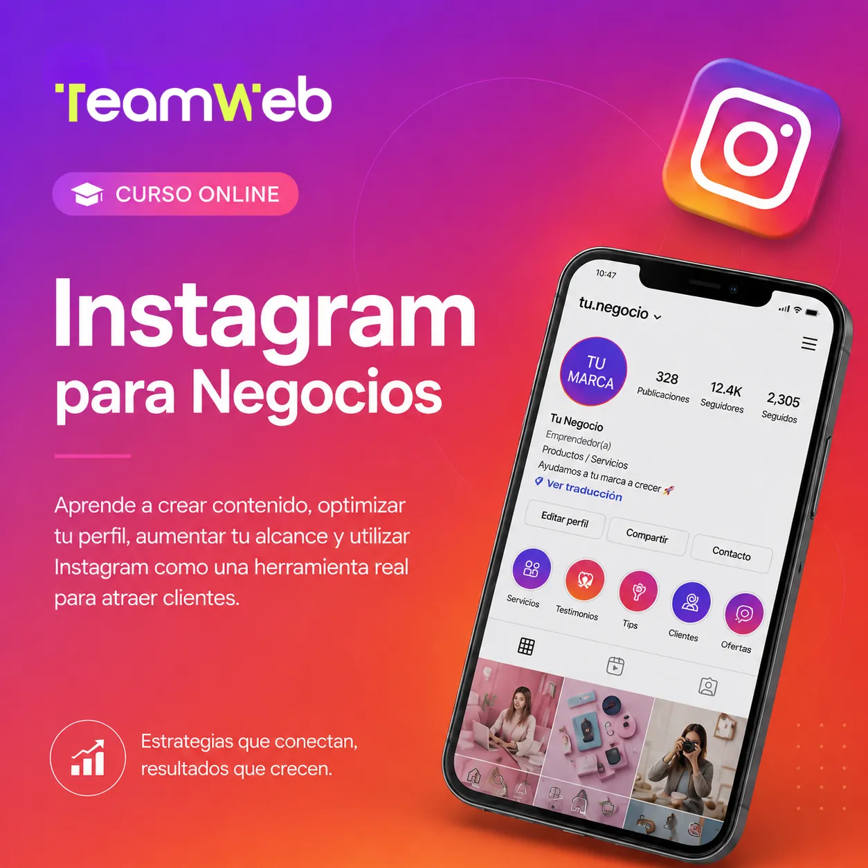 Curso Instagram para Negocios | Grupo A